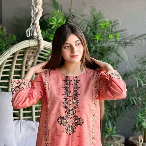Unique colours for Summers** Front and Back embroidered plus cutwork .