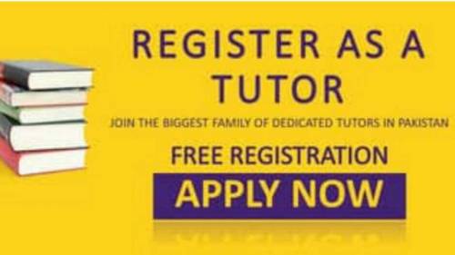 Home and Online Tutors required 