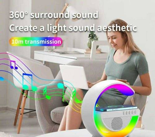wireless charger with Bluetooth speaker