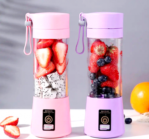 Mini Rechargeable Electric Juicer Blender,380ml