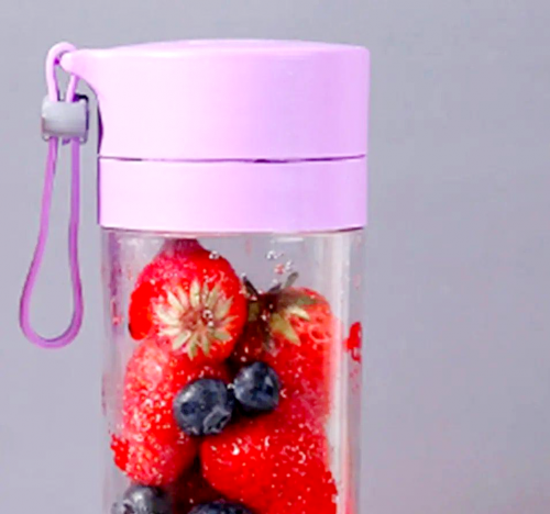 Mini Rechargeable Electric Juicer Blender,380ml