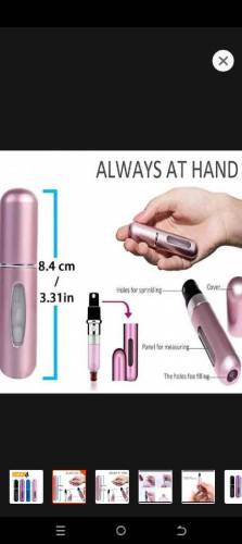 perfume refill mini  bottle 