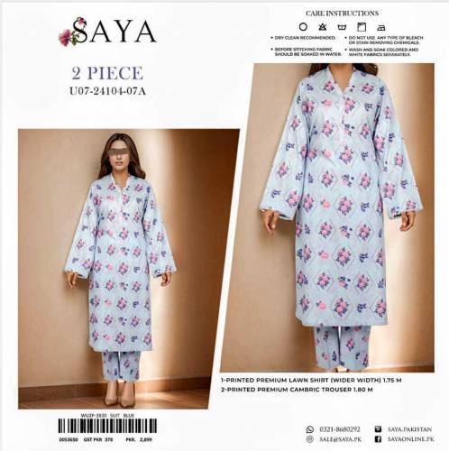 Saya 2pc Original Stock 