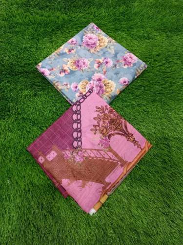KHAADI 3 pes lawn All over mix brand 