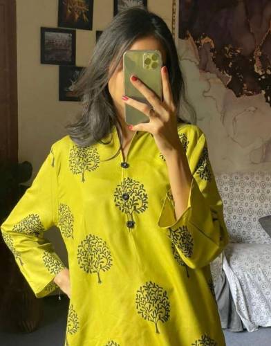 2 Pcs Women’s Stitched Liner Printed Suit 