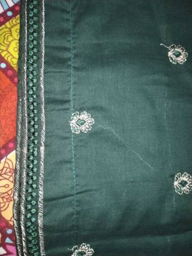 2 PCs stitched embroided suit 