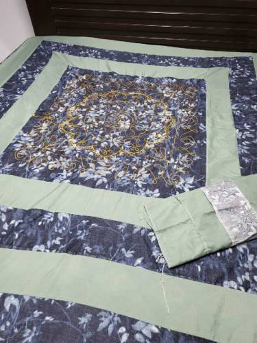 Embroided Patch Bedsheets