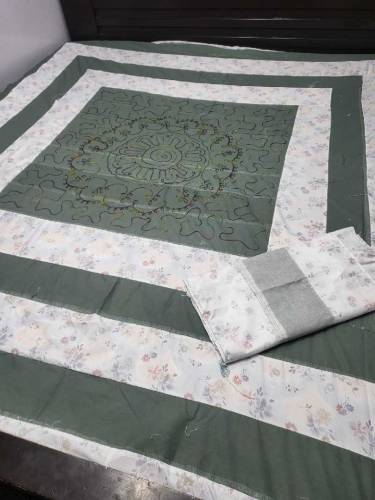 Embroided Patch Bedsheets