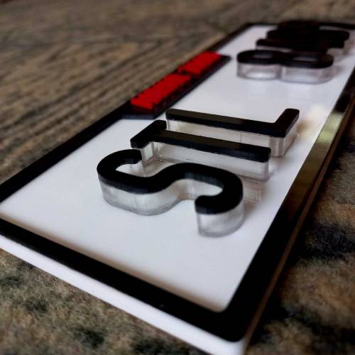 Fancy bike plate/bike fancy plate/bike name plate/bike number plate/nu