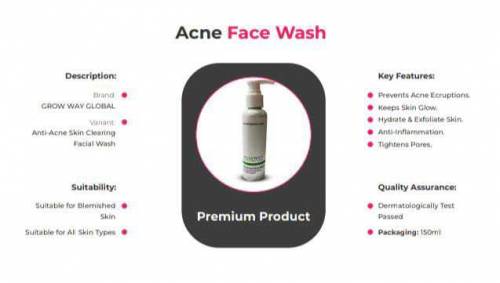 Anti Acni face wash for all type skin