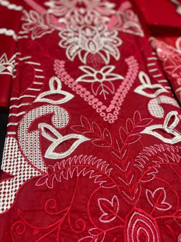 Mushq cutwork embroided 