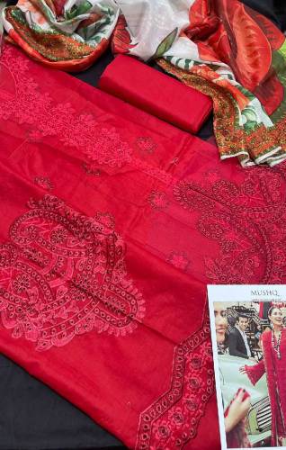Mushq cutwork embroided 