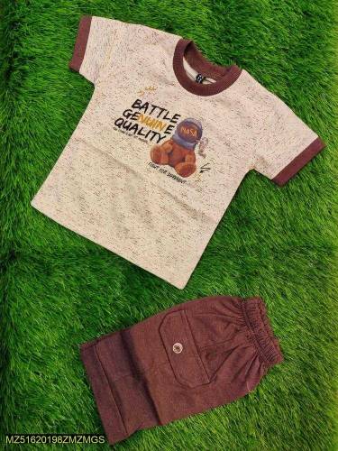 Blended printed shirt And Shorts set 