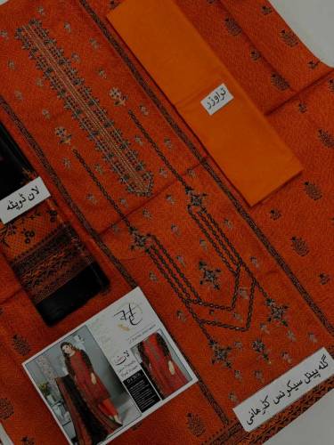 Lawn Digital Print 3pc