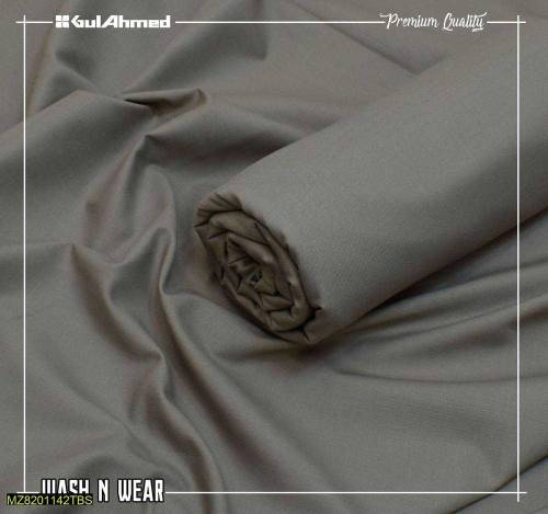 Man unstitched  wash and wear plain suite 