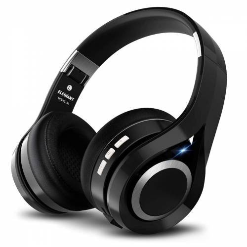 ELEGIANT Over-Ear Bluetooth 5.0 Headset Superior Bass with HiFi Stereo