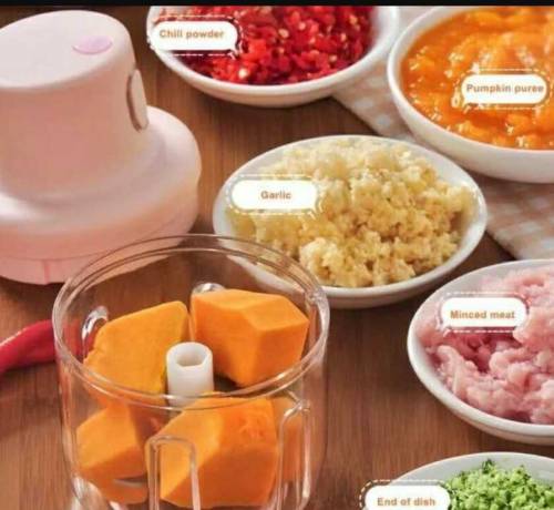 Electric mini grinder for food chopper