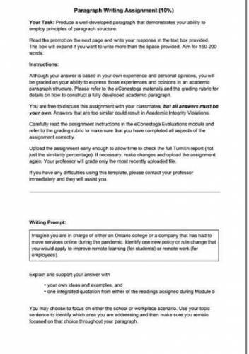 Assignment Work