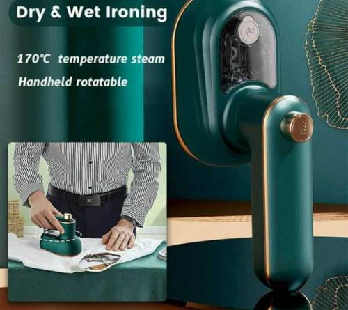 Professional Micro Steam Iron 360° Rotate Handheld Household Portable
