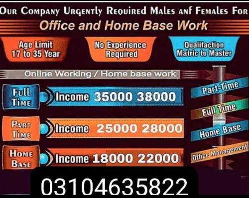 online marketing Job available for male or female or students 