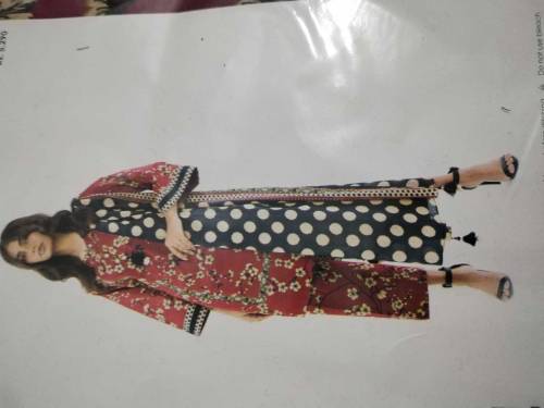 women 3 piece unstitch suit