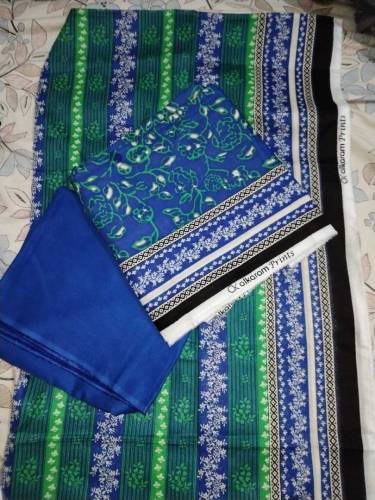 women 3 piece unstitch suit