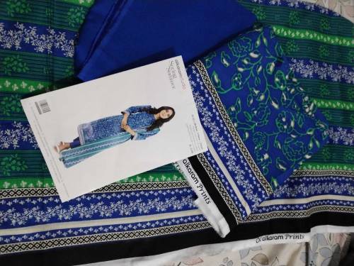 women 3 piece unstitch suit