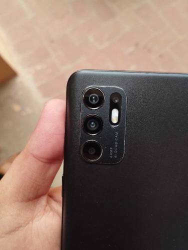 Oppo reno 6 Front glass breaked