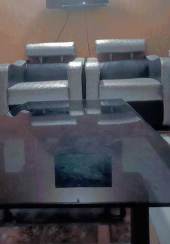 Sofa set with center table for sale 