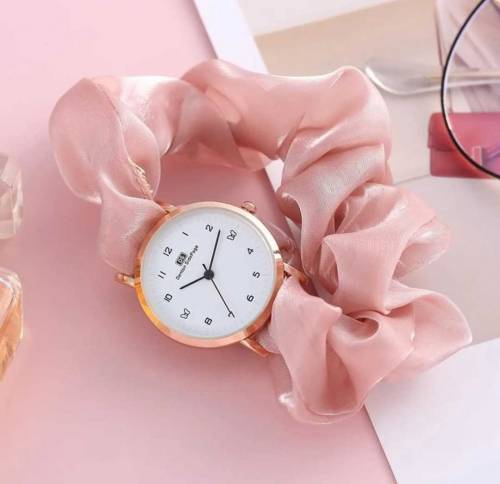 Korean watches Crunchy Watch and Bracelet watches for girls Ins Girls 