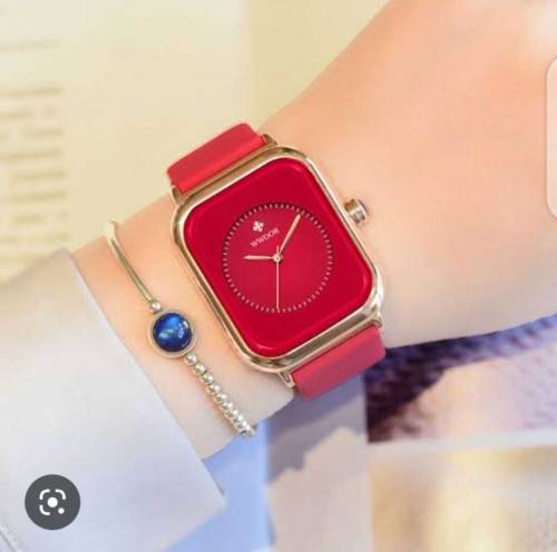 New Ladiesw Design Fashion Casual Watch Square Rose PinkLow 4 colors 