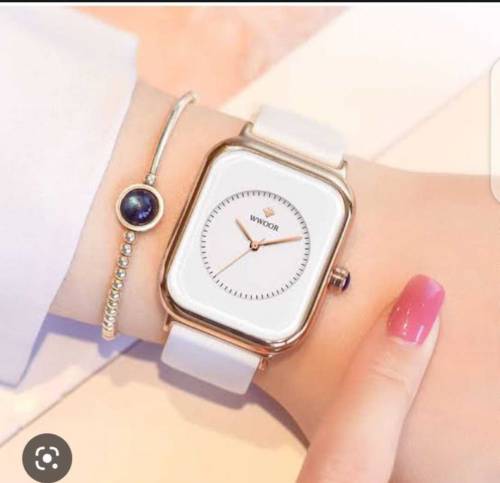 New Ladiesw Design Fashion Casual Watch Square Rose PinkLow 4 colors 