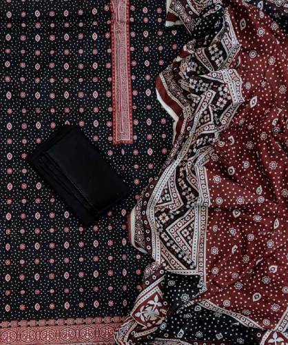 binsaeed lawn 3 piece
