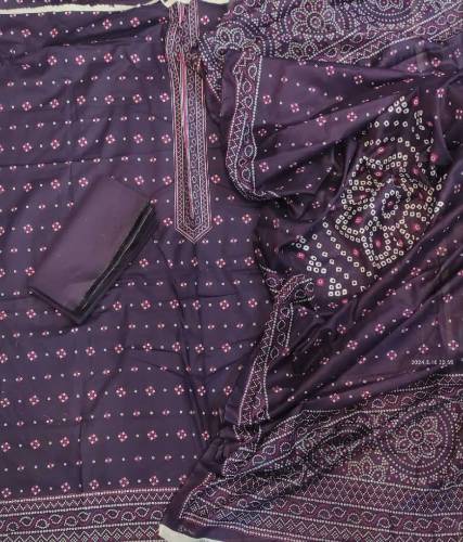 binsaeed lawn 3 piece