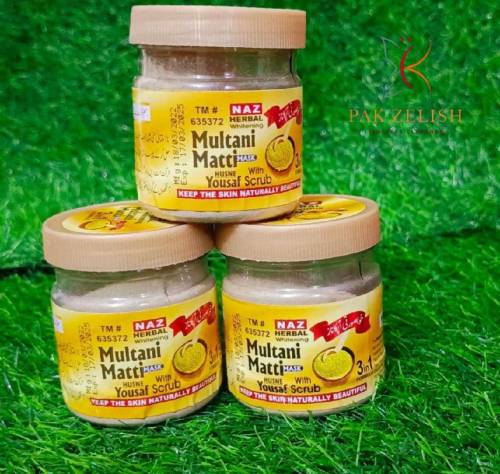 Multani Mitti with Husan-E-Yousuf pak of 3