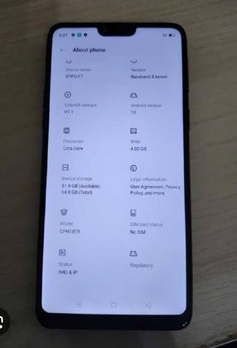 mobile oppo f7