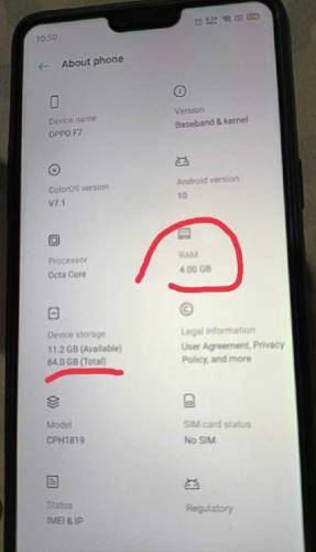 mobile oppo f7