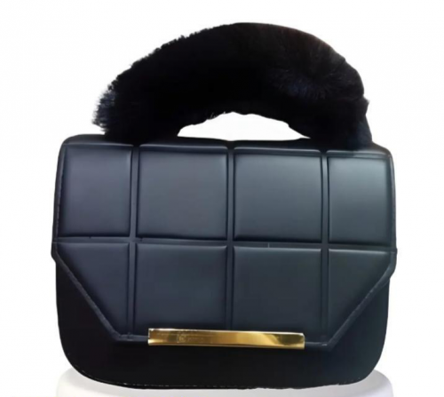 Women PU Leather plain Hand Bag