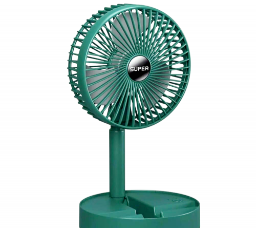 Electric Fan Foldable Portable Retractable Desk Fan 