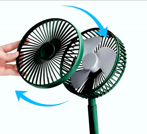 Electric Fan Foldable Portable Retractable Desk Fan 
