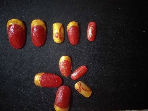 bridal party wear hand made  nails design to your coice order now ✌