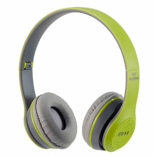 P47 Ultimate Wireless Headphones - Bluetooth, FM, Mic & Foldable Desig