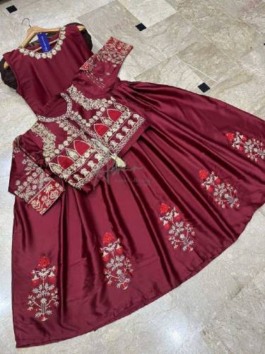 3 piece kurti silk