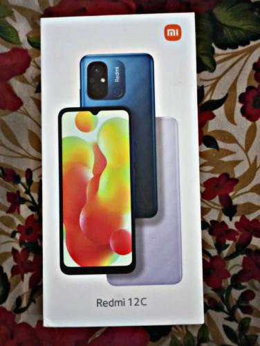 Redmi 12c mobile 4/128 in condition 10 by 10 like new