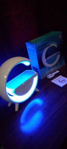BT-2301 wireless phone charger and Bluetooth speakers with RGB lightin