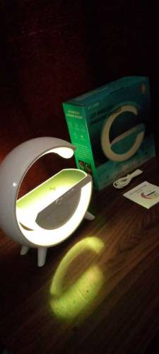 BT-2301 wireless phone charger and Bluetooth speakers with RGB lightin
