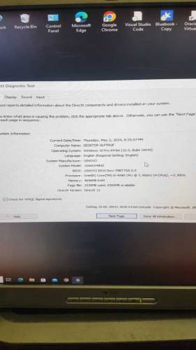Intel core i5 Lenovo thincentre