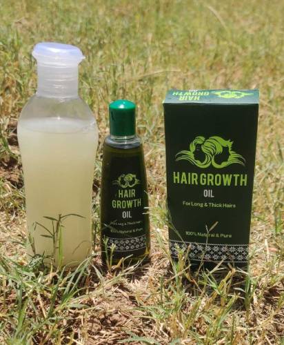 hair growth oil and shampo set 7days results 💯