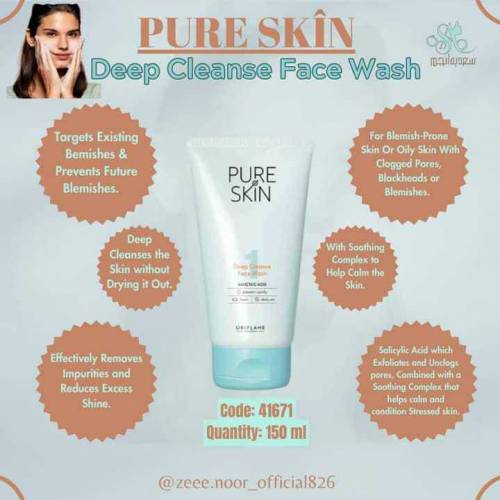 pure skin face wash for pimple issues 