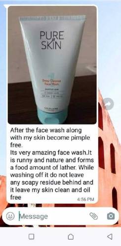 pure skin face wash for pimple issues 